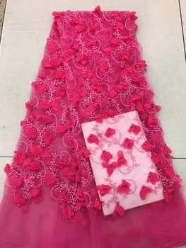 French 3D flower lace fabric African lace fabric 2018 quality Nigeria material dress RF25611
French 3D flower lace fabric African lace fabric 2018 quality Nigeria material dress RF25611