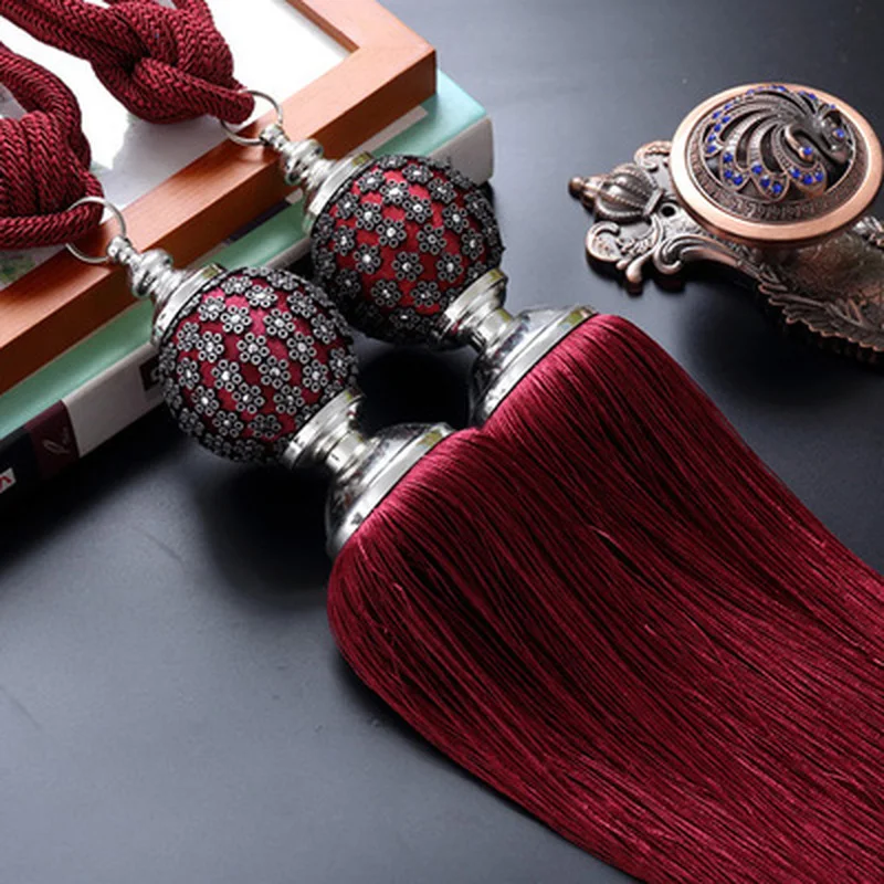 2Pcs/set Curtains Hanging Belt Plum Curtain Strap Tassel Tieback Buckle Curtain Holder Accessories Decoration Home Decoration
2Pcs/set Curtains Hanging Belt Plum Curtain Strap Tassel Tieback Buckle Curtain Holder Accessories Decoration Home Decoration