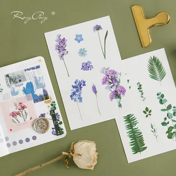 Transparent PTE plant stickers Decoracion Journal Cute Diary Flower Stickers Scrapbooking Flakes Stationery School Supplies
Transparent PTE plant stickers Decoracion Journal Cute Diary Flower Stickers Scrapbooking Flakes Stationery School Supplies