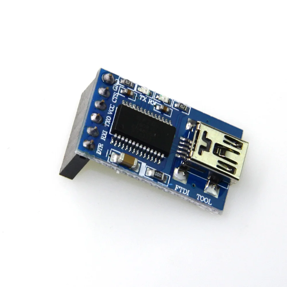 FT232RL USB to Serial adapter module Mini USB TO RS232 For Arduino pro mini (welding short row mother pin)
FT232RL USB to Serial adapter module Mini USB TO RS232 For Arduino pro mini (welding short row mother pin)