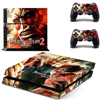 Anime Attack on Titan 2 PS4 Skin Sticker Decal for Sony PlayStation 4 Console and 2 Controller Skin PS4 Sticker Vinyl Accessory
Anime Attack on Titan 2 PS4 Skin Sticker Decal for Sony PlayStation 4 Console and 2 Controller Skin PS4 Sticker Vinyl Accessory