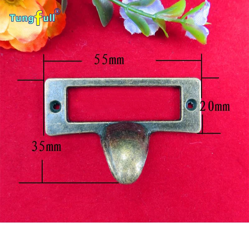 12PCS Antique Bronze Library Drugstore Drawer Label Pull Filing Cabinet Chest Handles Tag Frame Name Card Holder 12PCS Antique Bronze Library Drugstore Drawer Label Pull Filing Cabinet Chest Handles Tag Frame Name Card Holder<br><br>Aliexpress