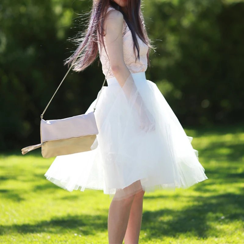 Custom Womens Lolita White Tulle Skirts TUTU Skirt Elegant Wedding Bridal Bridesmaid Skirt Secret Underskirt Petticoat
Custom Womens Lolita White Tulle Skirts TUTU Skirt Elegant Wedding Bridal Bridesmaid Skirt Secret Underskirt Petticoat