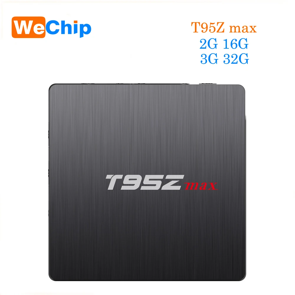

T95Z Max Amlogic S912 Octa-core Smart Android 7.1 Box 2G+16G 3G+32G Support Dual Wifi Bluetooth 4.0 4K Player VP9 H.265 TV Box