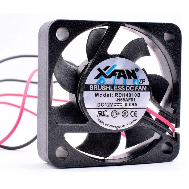 

Brand new original RDH4010B 4cm 4010 40mm fan DC12V 0.09A Small silent computer chassis CPU north and south bridge cooling fan