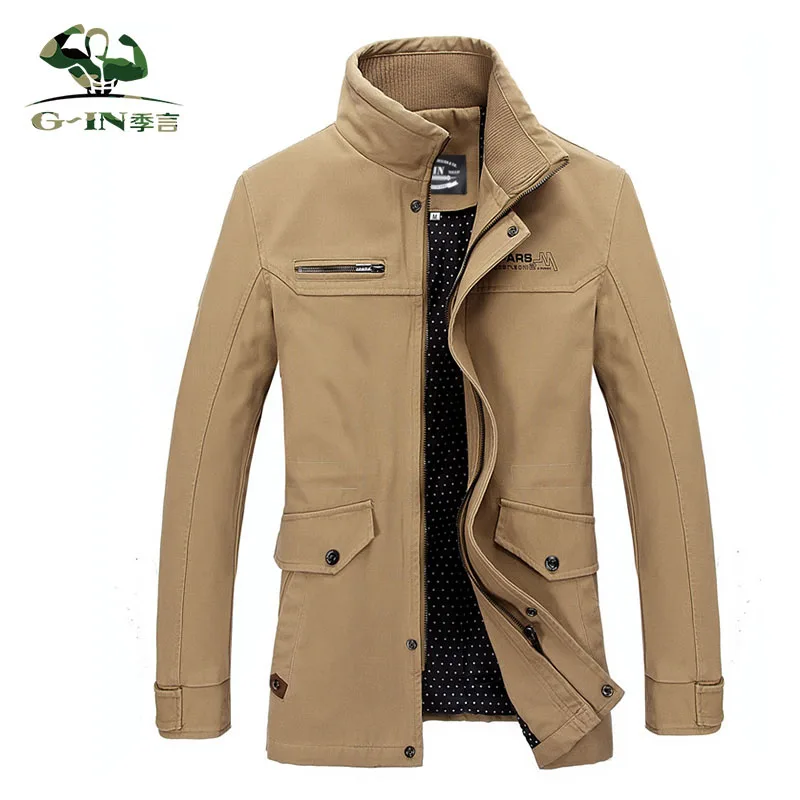 Spring and Autumn New Men's Jacket Military Wash Cotton Multi-pocket Casual Outerwear Tooling Jacket For Men 5 Color
Spring and Autumn New Men's Jacket Military Wash Cotton Multi-pocket Casual Outerwear Tooling Jacket For Men 5 Color