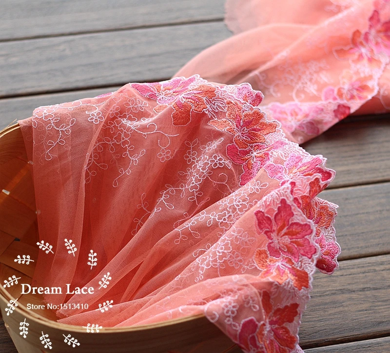 2yards/lot 8.67 Inches Wide Embroidered Tulle Lace trim mesh Lace Ribbon~French Lace Fabric ~lovely~High Quality
2yards/lot 8.67 Inches Wide Embroidered Tulle Lace trim mesh Lace Ribbon~French Lace Fabric ~lovely~High Quality