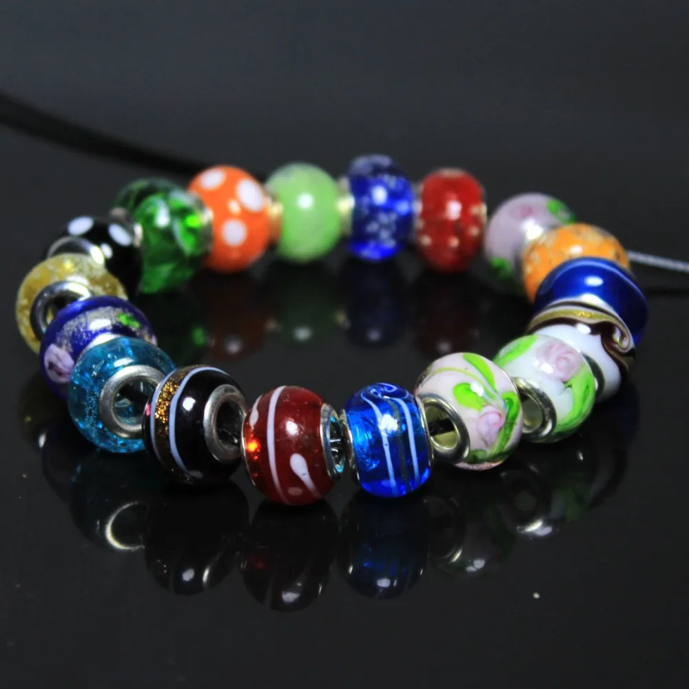 50 PCS Mix Color Big Hole Beads Acylice Glass Beads For Jewelry Making Pattern Crystal beads DIY Charms Bracelet 9*14 mm
50 PCS Mix Color Big Hole Beads Acylice Glass Beads For Jewelry Making Pattern Crystal beads DIY Charms Bracelet 9*14 mm