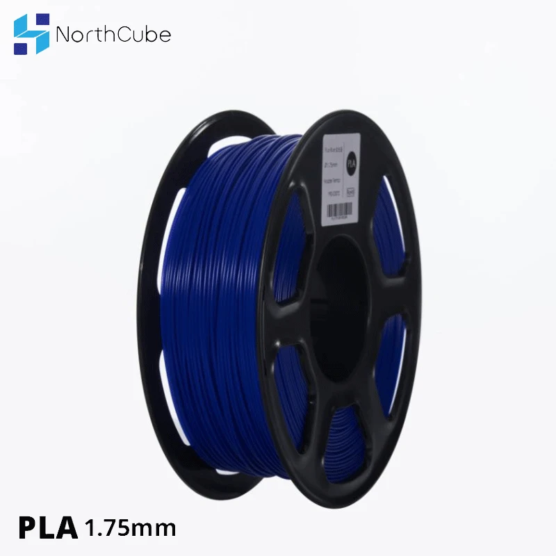 

NORTHCUBE 3D Printer PLA Filament 1.75mm for 3D Printers, 1kg(2.2lbs) +/- 0.02mm Fluorescent Blue Color