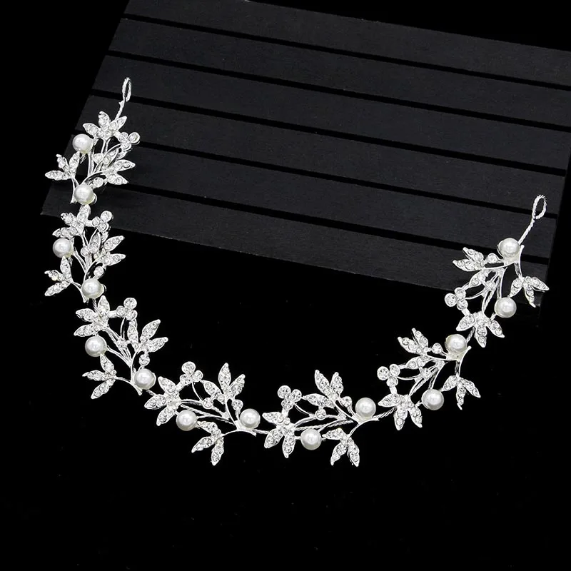 Wedding Headband Rhinestone Silver Metal Headband With Pearl Bridal Hhair Accessories Head Piece Jewelry Tiara Hairband Ornament
Wedding Headband Rhinestone Silver Metal Headband With Pearl Bridal Hhair Accessories Head Piece Jewelry Tiara Hairband Ornament