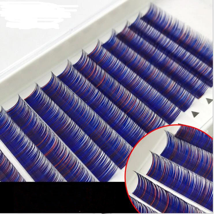 New arrival mix color blue red false eyelash individual eyelashes rainbow color eyelash extension for Cosplay party makeup
New arrival mix color blue red false eyelash individual eyelashes rainbow color eyelash extension for Cosplay party makeup