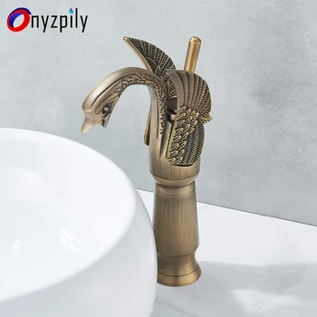 Antique Brass Basin Tap High Body Single Spout Single Handle Brass Mixer Tap Deck Mounted
Antique Brass Basin Tap High Body Single Spout Single Handle Brass Mixer Tap Deck Mounted