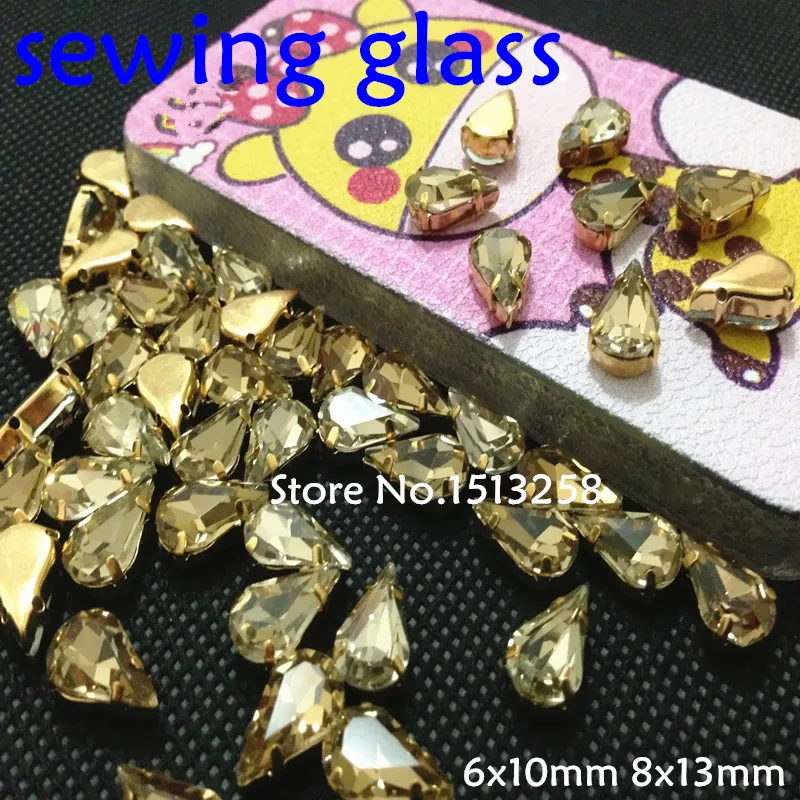 6x10mm 8x13mm Light Coffee Teardrop Glass Crystal Fancy stone With Metal Claw setting for sewing on dress,jewelry making
6x10mm 8x13mm Light Coffee Teardrop Glass Crystal Fancy stone With Metal Claw setting for sewing on dress,jewelry making