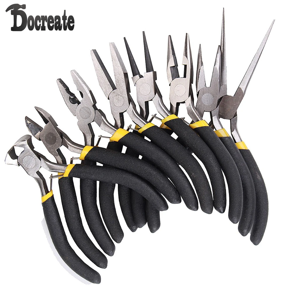8Pcs Round Beading Nose Pliers Wire Side Cutters Tools Set | Инструменты