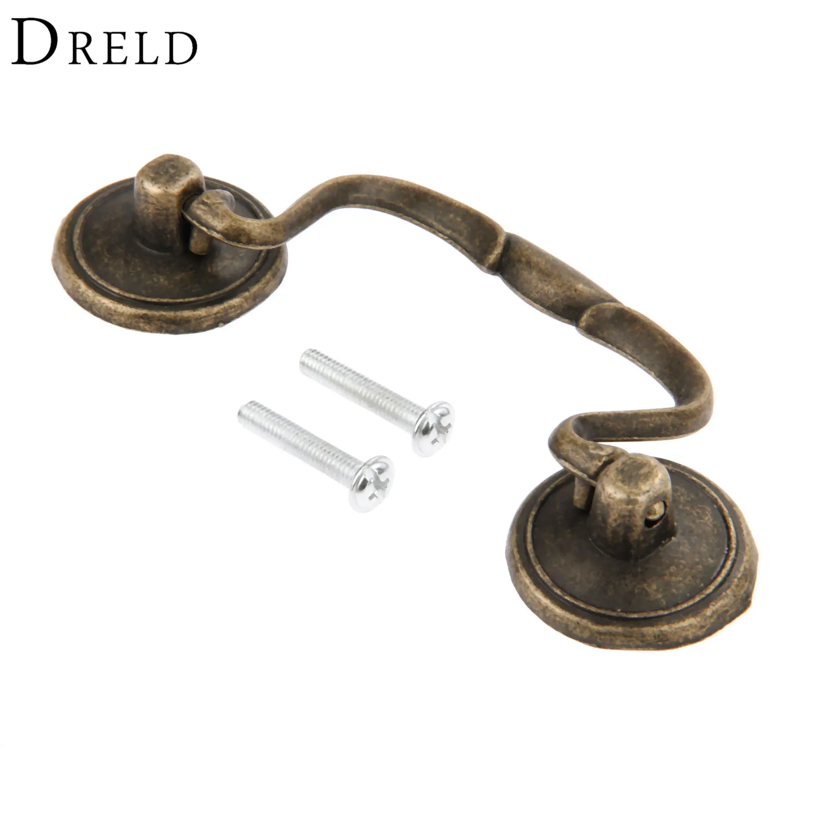 DRELD 82m Antique Furniture Handles Cabinet Knobs and Handles Drawer Door Cupboard Pull Handle Kitchen Knob Furniture Fittings
DRELD 82m Antique Furniture Handles Cabinet Knobs and Handles Drawer Door Cupboard Pull Handle Kitchen Knob Furniture Fittings