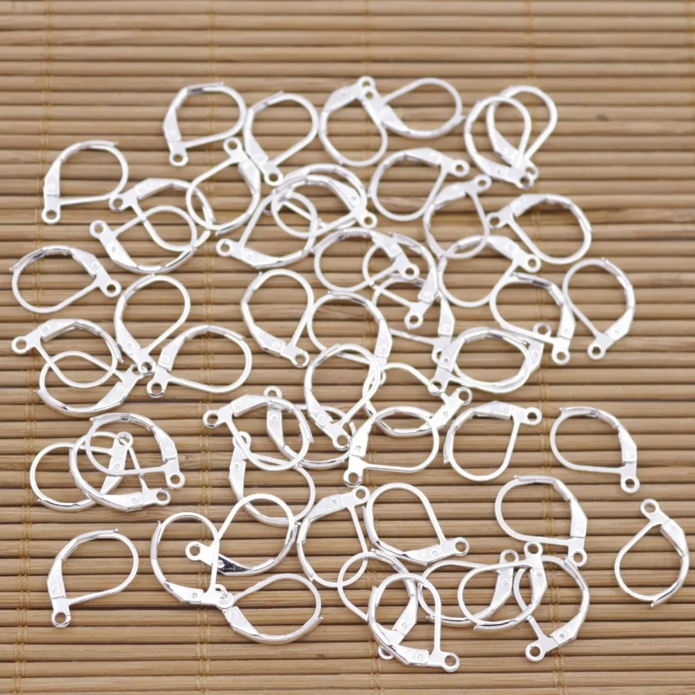 100 PCS Silver plated Alloy Metal Hook Earring Jewelry Making Findings 10mmX16mm
100 PCS Silver plated Alloy Metal Hook Earring Jewelry Making Findings 10mmX16mm