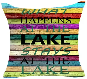 Retro Vintage Color Wood Grain Background Wild What Happens At The Lake Stays At The Lake Throw Pillow Case Cushion Cover NEW H
Retro Vintage Color Wood Grain Background Wild What Happens At The Lake Stays At The Lake Throw Pillow Case Cushion Cover NEW H