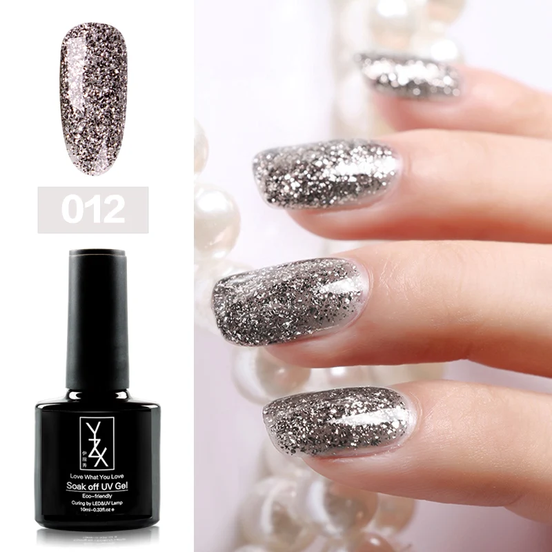 YZX 1 Bottle 10ml Bling Silver Starry Varnish Soak-off UV Nail Gel Polish Cheap Lacquer Crystal Sequin Manicure Platinum Enamel
YZX 1 Bottle 10ml Bling Silver Starry Varnish Soak-off UV Nail Gel Polish Cheap Lacquer Crystal Sequin Manicure Platinum Enamel