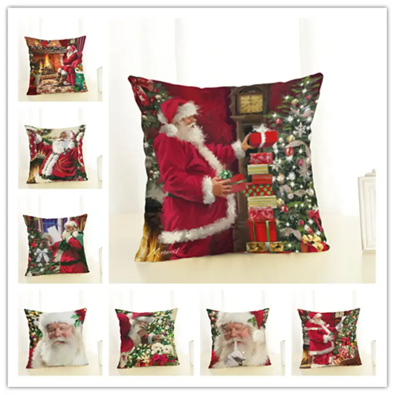2020 New Year Christmas Decorations For Home Christmas Ornaments Navidad Natal Frozen Decorative Santa Claus Home Cushion Cover
2020 New Year Christmas Decorations For Home Christmas Ornaments Navidad Natal Frozen Decorative Santa Claus Home Cushion Cover
