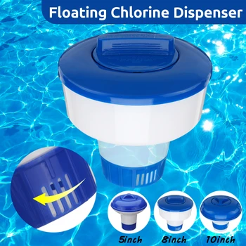 5/8/10 inch Chlorine Bromine Chemical Tablet Tab Floater Floating Chlorine Dispenser Disinfect Swimming Pool Floating Dispenser
5/8/10 inch Chlorine Bromine Chemical Tablet Tab Floater Floating Chlorine Dispenser Disinfect Swimming Pool Floating Dispenser