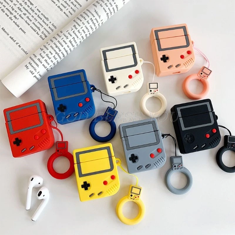 Creative Game Console Pattern Soft Silicone Protective Cover Shockproof Case Skin for Airpods 1/2 Charging Box
Creative Game Console Pattern Soft Silicone Protective Cover Shockproof Case Skin for Airpods 1/2 Charging Box