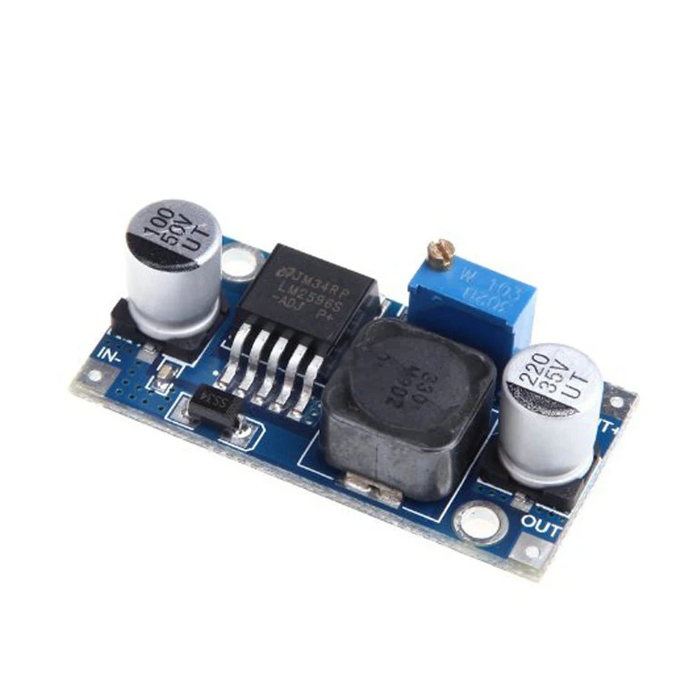 

1PCS High Quality 3A Adjustable DC DC LM2596S-ADJ Input 3.2V-40V Output 1.25V-35V dc-dc Step-down Power Supply Regulator module