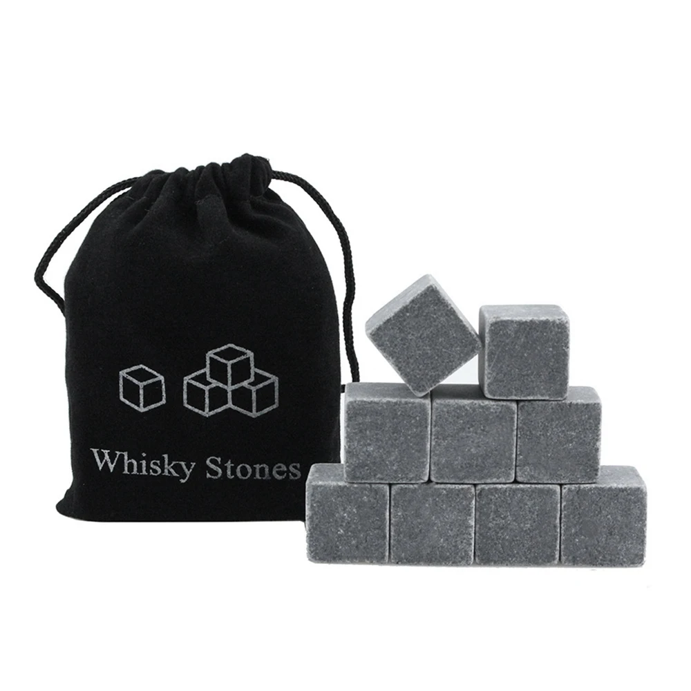 9 Pcs Whiskey Stones Chilling Rocks Premium Quality Gift with Velvet Bag for Whiskey Vodka Wine Cocktails
9 Pcs Whiskey Stones Chilling Rocks Premium Quality Gift with Velvet Bag for Whiskey Vodka Wine Cocktails