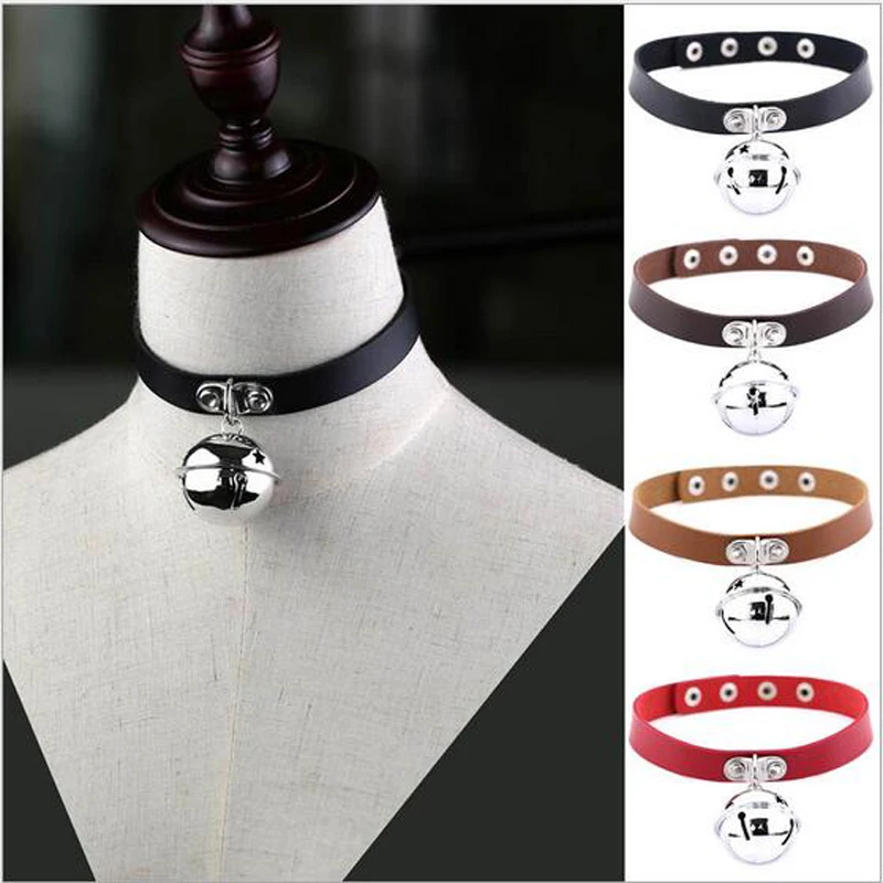 KMVEXO 2019 New Women Girls Harness Harajuku Anime Necklaces Bells Pendant Goth Choker Collar Necklace Neck Chocker Jewelry
KMVEXO 2019 New Women Girls Harness Harajuku Anime Necklaces Bells Pendant Goth Choker Collar Necklace Neck Chocker Jewelry