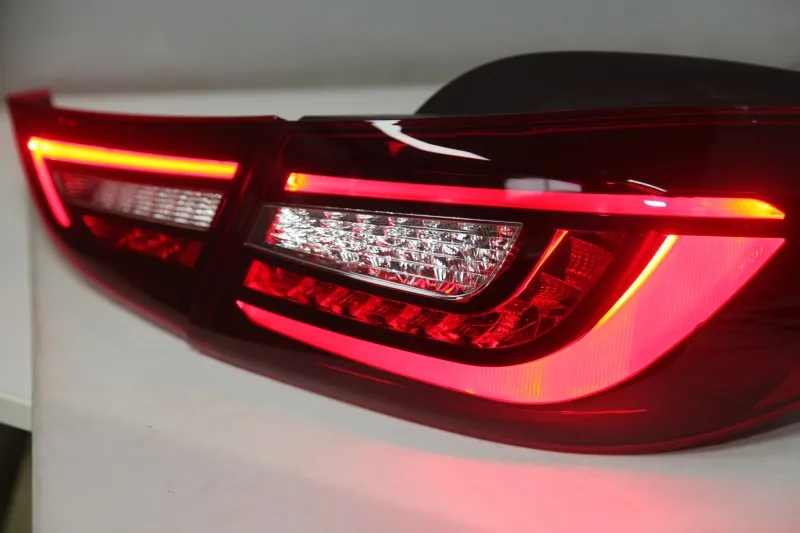 Elantra Avante MD 伊兰特尾灯 流光转向灯 红色 (9)