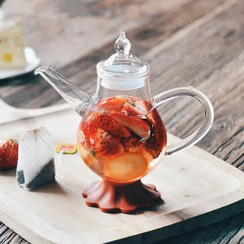 Hot hot Heat resistant glass teapot with filter home transparent flower teapot cocktail teapot
Hot hot Heat resistant glass teapot with filter home transparent flower teapot cocktail teapot