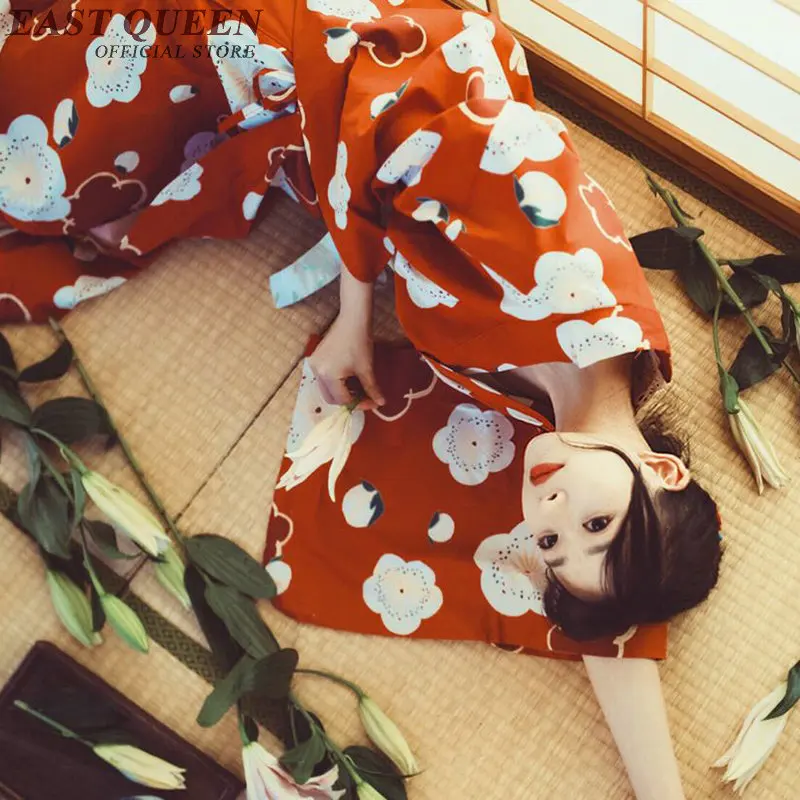 Фото Традиционное японское кимоно платье для косплея Женский юката - купить