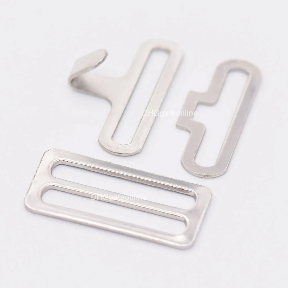 25 60 100 Sets 18mm Bow Tie Hardware Cravat Necktie Clip Ring Adjustable for Webbing clothes underwear Adjustable Fasteners
25 60 100 Sets 18mm Bow Tie Hardware Cravat Necktie Clip Ring Adjustable for Webbing clothes underwear Adjustable Fasteners
