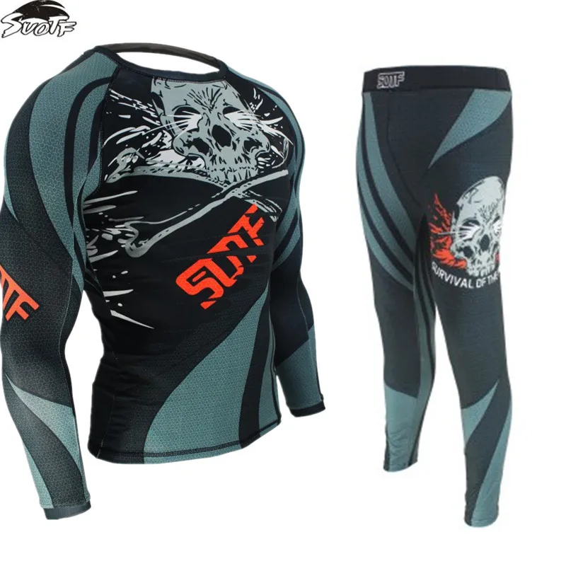 Fitness boxe thai Compression Sets T Shirt Men 3D Printed MMA jiu jitsu Crossfit Muscle Shirt Leggings kick boxing Tight Tops
Fitness boxe thai Compression Sets T Shirt Men 3D Printed MMA jiu jitsu Crossfit Muscle Shirt Leggings kick boxing Tight Tops