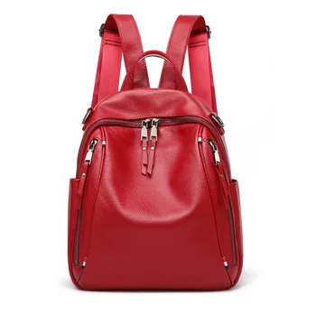 Nesitu Black Red Blue First Layer Real Skin Genuine Leather Cute Women Backpacks For Girls Travel Bags Woman Shoulder Bag M0977
Nesitu Black Red Blue First Layer Real Skin Genuine Leather Cute Women Backpacks For Girls Travel Bags Woman Shoulder Bag M0977