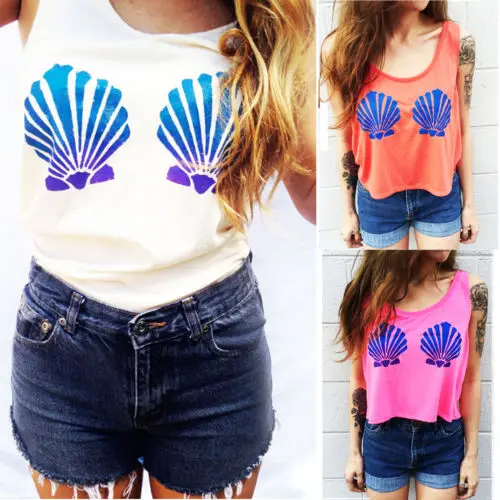 Sales Mermaid Bra Women Summer Top Sleeveless Crop Tops T-Shirt for Women Casual T Shirt
Sales Mermaid Bra Women Summer Top Sleeveless Crop Tops T-Shirt for Women Casual T Shirt