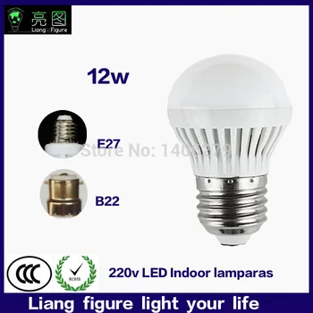 E27 B22 Led Bulb 12W LED indoor lamp light 220V Cold white/Warm White Led Spotlight Lamps led indoor lliving room lamp light
E27 B22 Led Bulb 12W LED indoor lamp light 220V Cold white/Warm White Led Spotlight Lamps led indoor lliving room lamp light