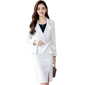 Women's suit skirt two-piece suit (jacket + skirt) women's elegant slim slimming temperament women's suit skirt suit
Women's suit skirt two-piece suit (jacket + skirt) women's elegant slim slimming temperament women's suit skirt suit