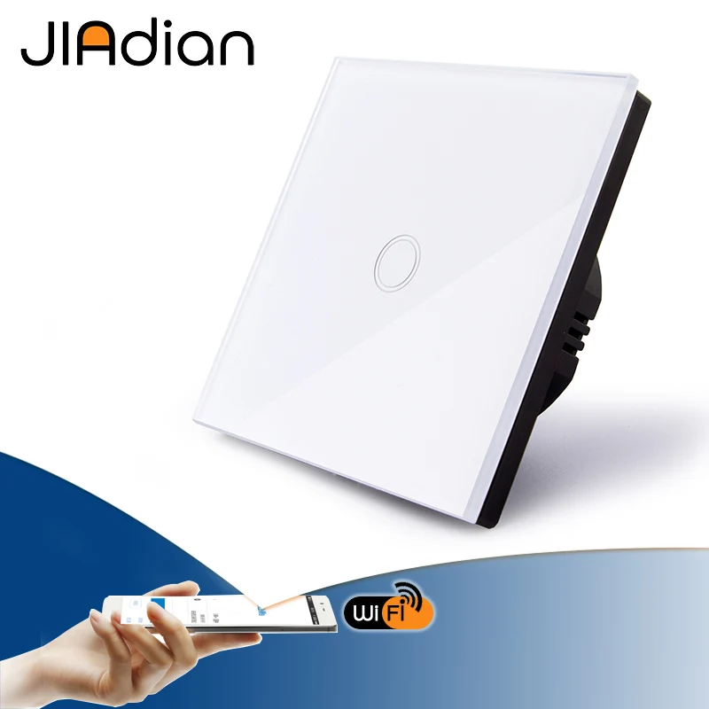 JIADIAN 1/2/3 Gang Wi-Fi Touch Switch Wall Light Panel Wireless Intelligence Timing&Remote Control APP Work with Alexa Google
JIADIAN 1/2/3 Gang Wi-Fi Touch Switch Wall Light Panel Wireless Intelligence Timing&Remote Control APP Work with Alexa Google