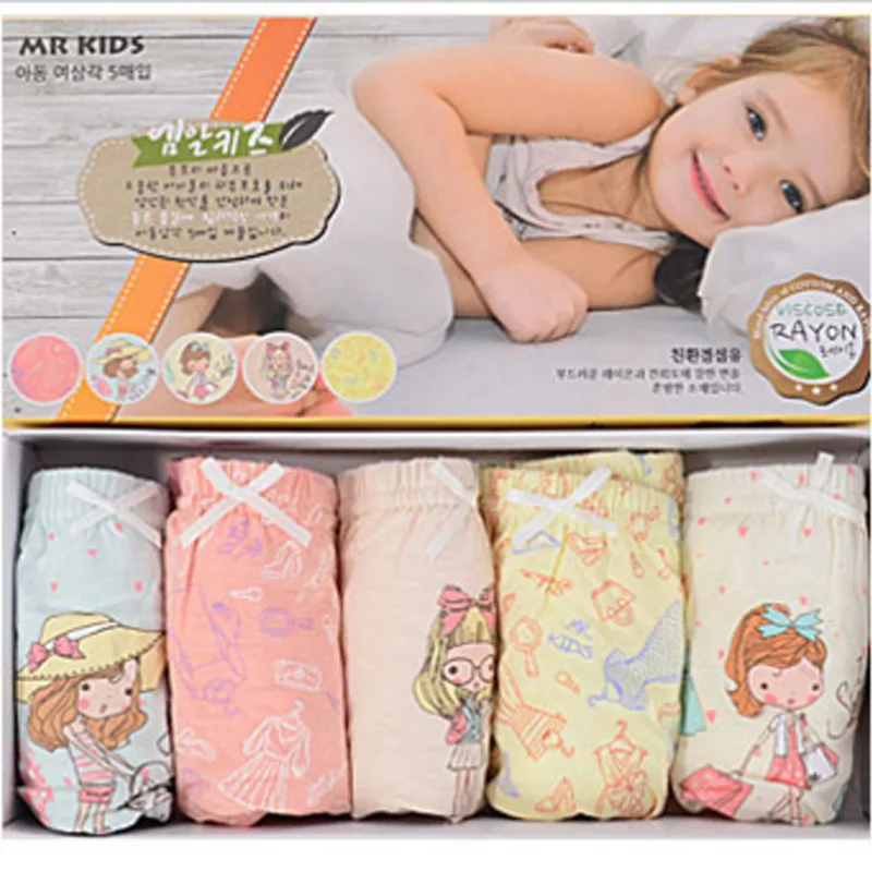 5Pcs/lot Cartoon fashion Kids Girl Underwear For Baby Children's Boxer Underpants Briefs Girls Underware Pants For 2-14Y
5Pcs/lot Cartoon fashion Kids Girl Underwear For Baby Children's Boxer Underpants Briefs Girls Underware Pants For 2-14Y
