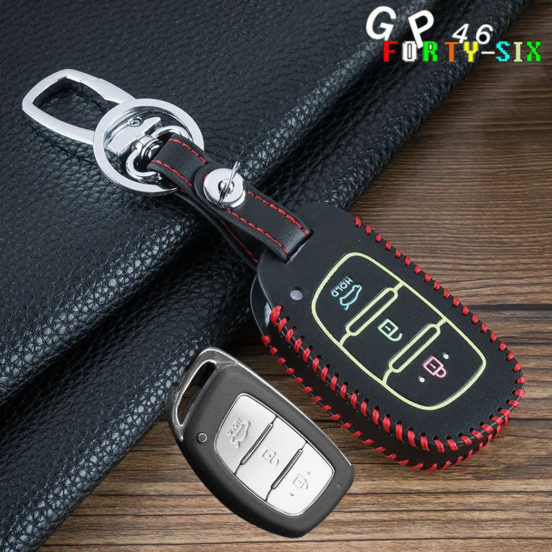 GPFORTYSIX Luminous Leather Car Key Cover Case fob shell For Hyundai Tucson i10 i20 IX25 IX35 IX45 Elantra Accent Car Styling
GPFORTYSIX Luminous Leather Car Key Cover Case fob shell For Hyundai Tucson i10 i20 IX25 IX35 IX45 Elantra Accent Car Styling