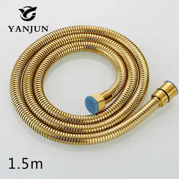 Yanjun 1.5M Flexible Plumbing Hose Bronze Copper Stainless Steel Bathroom Hose Shower Head Hose Double Interlocked
Yanjun 1.5M Flexible Plumbing Hose Bronze Copper Stainless Steel Bathroom Hose Shower Head Hose Double Interlocked