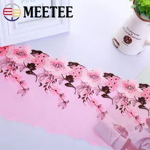 2018 MEETEE 5 yards 2colors Exquisite pink net yarn embroidery lace apparel handmade DIY skirt accessories 16cm ZK518
2018 MEETEE 5 yards 2colors Exquisite pink net yarn embroidery lace apparel handmade DIY skirt accessories 16cm ZK518