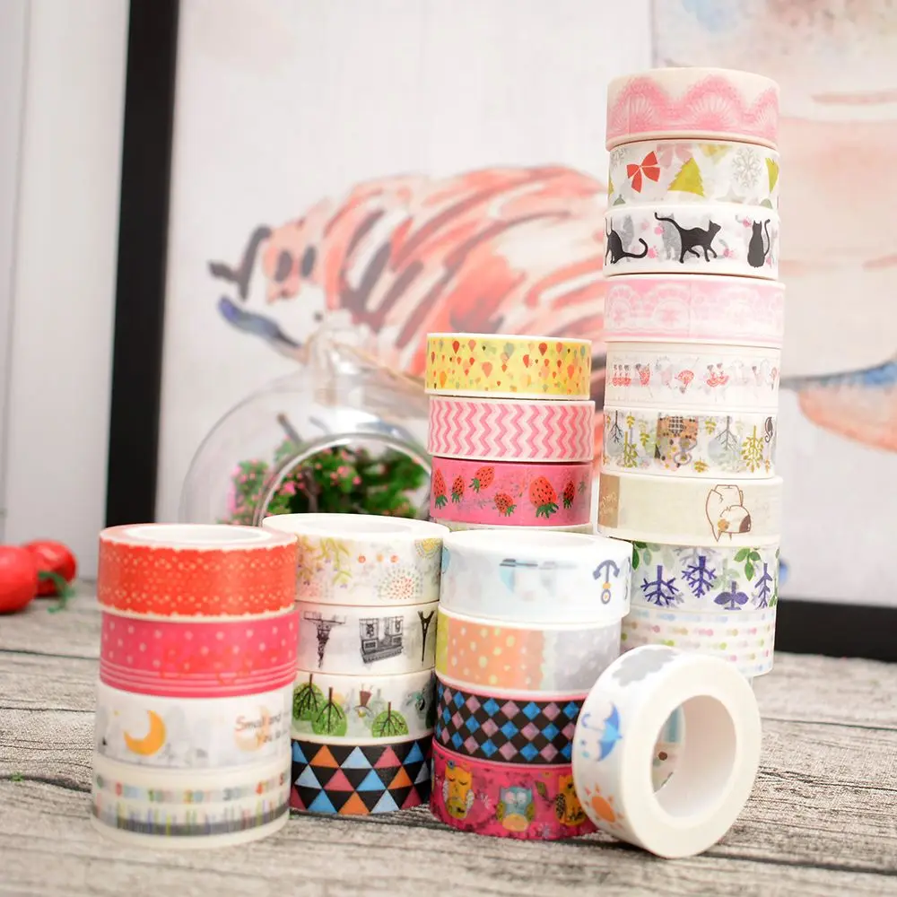 Funny Cute DIY Decorative Sticky Paper Adhesive Sticker 1.5cm*10M Washi Tape Adhesive Tape Gifts School
Funny Cute DIY Decorative Sticky Paper Adhesive Sticker 1.5cm*10M Washi Tape Adhesive Tape Gifts School
