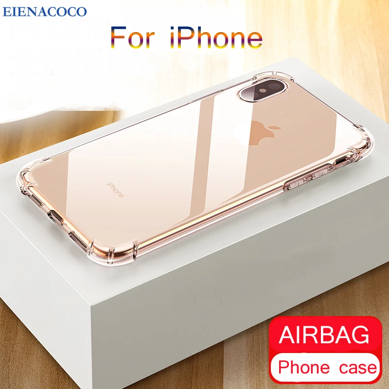 Drop ProtectionSilicone Clear Soft TPU Case For iphone XR XS Max 7 8 Plus Anti knock Cell Phone Case for iphone X 7 6 6s Plus
Drop ProtectionSilicone Clear Soft TPU Case For iphone XR XS Max 7 8 Plus Anti knock Cell Phone Case for iphone X 7 6 6s Plus