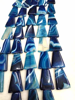 Royal blue lace agate bead 25x40mm 16" trapezoid triangle Yellow-green black abacus semi-precious stone, DIY beads, gemstone
Royal blue lace agate bead 25x40mm 16" trapezoid triangle Yellow-green black abacus semi-precious stone, DIY beads, gemstone