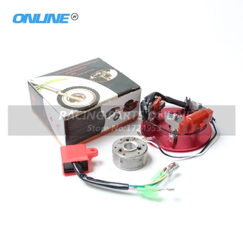 High Performance Racing HP Magneto Coil Stator for 50cc-125cc Dirt Pit Bike ATV Horizontal Engines Thumpstar Parts Free Shpping
High Performance Racing HP Magneto Coil Stator for 50cc-125cc Dirt Pit Bike ATV Horizontal Engines Thumpstar Parts Free Shpping