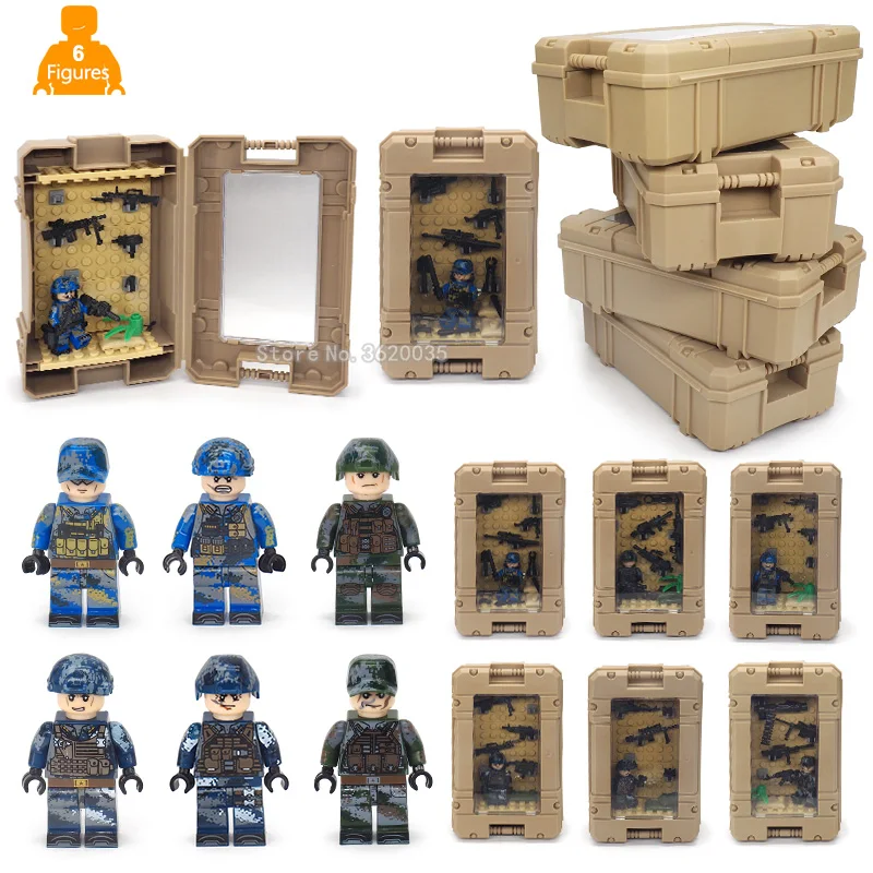 Military Show Building Blocks Weapons Library Toy Box Ww2 Army Special Forces Figure Gift For Children Christmas With Legoinglys
Military Show Building Blocks Weapons Library Toy Box Ww2 Army Special Forces Figure Gift For Children Christmas With Legoinglys
