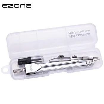 EZONE Metal Drawing Compass Students Standard Stationery Plotter Comes With Pencil Stainless Steel Math Geometry Drawing Tools
EZONE Metal Drawing Compass Students Standard Stationery Plotter Comes With Pencil Stainless Steel Math Geometry Drawing Tools