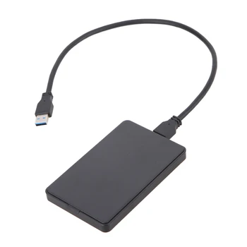 USB 3.0 SATA Hard-disk External Enclosure Case Hard Disk Drive Box Tool-free with USB Cable for 3TB 2.5" SATA SATAII SATAIII SSD
USB 3.0 SATA Hard-disk External Enclosure Case Hard Disk Drive Box Tool-free with USB Cable for 3TB 2.5" SATA SATAII SATAIII SSD