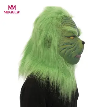 Hot !! 4modes Christmas Party Cosplay Grinch Mask green fur Melting Face Latex Costume Collectible Prop Scary Mask Toy Game Doll
Hot !! 4modes Christmas Party Cosplay Grinch Mask green fur Melting Face Latex Costume Collectible Prop Scary Mask Toy Game Doll